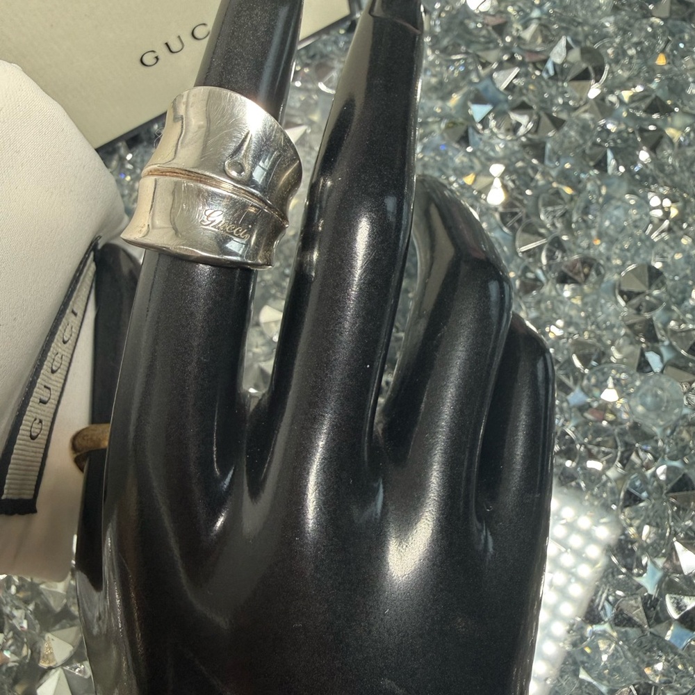 Gucci Sterling Silver Dabble Band full included - Picture 4 of 10